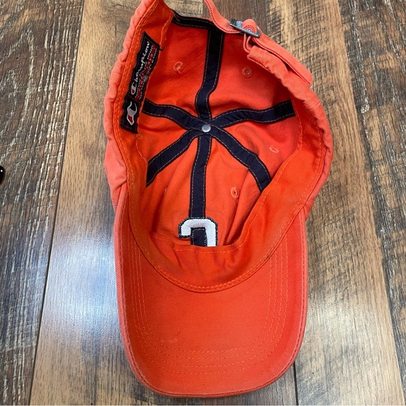 Vintage Orange Champion Baseball Unisex Cap - Picture 2 of 5